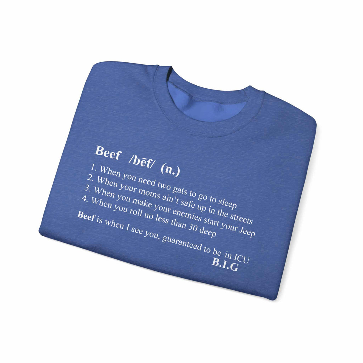 Beef Definition Crewneck Sweatshirt image 6