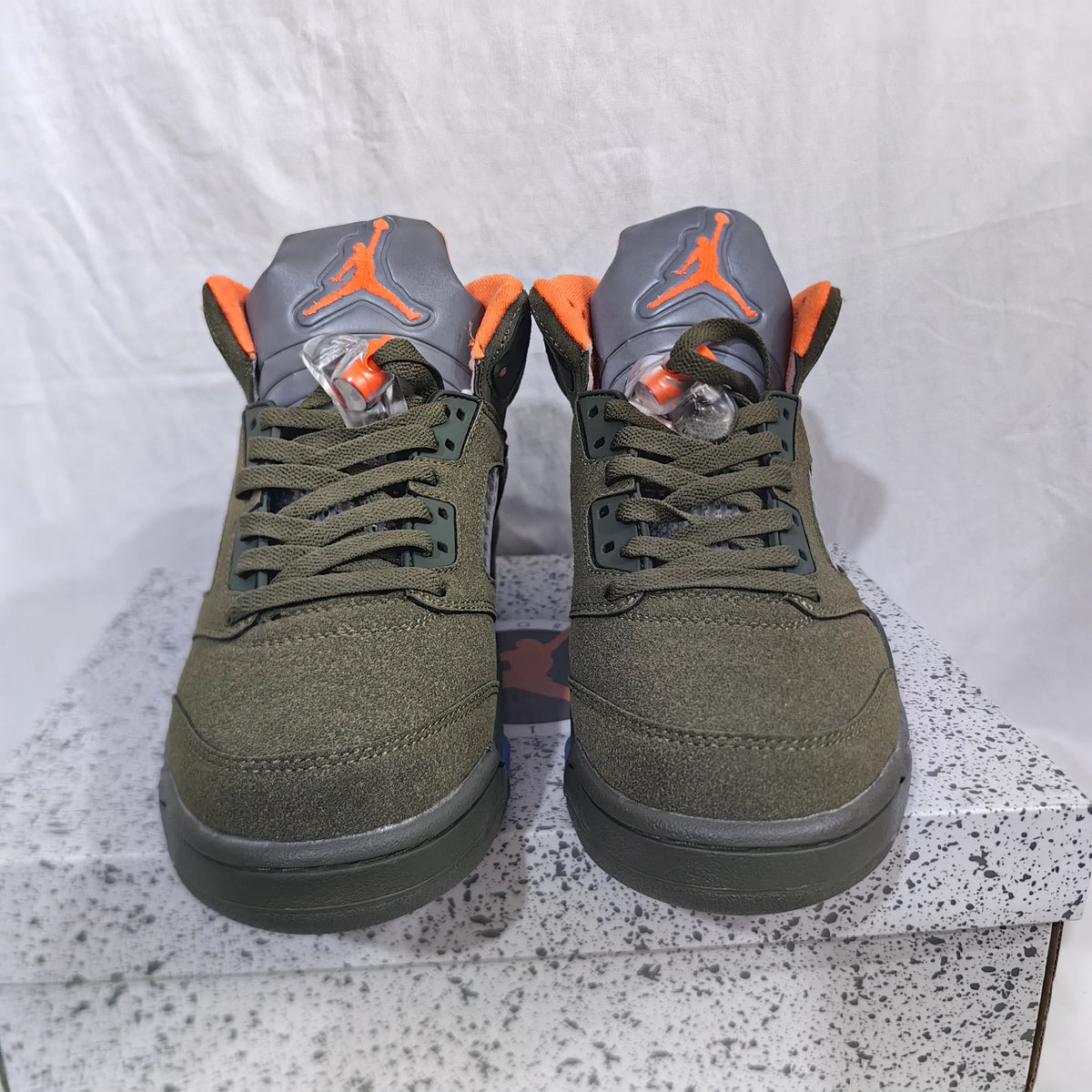 AJ 5 Olive Shoes Sneakers - nk0003202 image 10