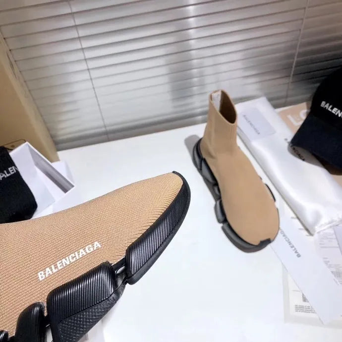 BLCG Speed 2.0 Recycled Knit Beige Black Shoes Sneakers - bl0000026 image 8