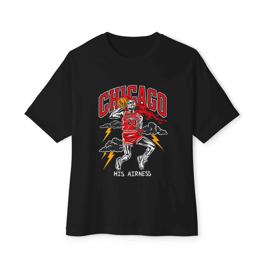 Graphic Print Unisex Oversized Boxy Tee - POD0038 image 0