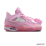 OW X AJ 4 Pink Shoes Sneakers - nk0003949 image 0