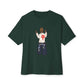 Rebel Attitude Unisex Oversized Boxy Tee - Forest, 2XL image