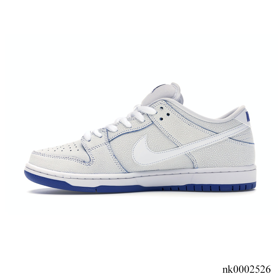 SB Dunk Low Premium White Game Royal Shoes Sneakers - nk0002526 image 1
