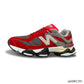 NB 9060 Red and Grey Unisex Chunky Shoes Sneakers - nk0005295 image 1