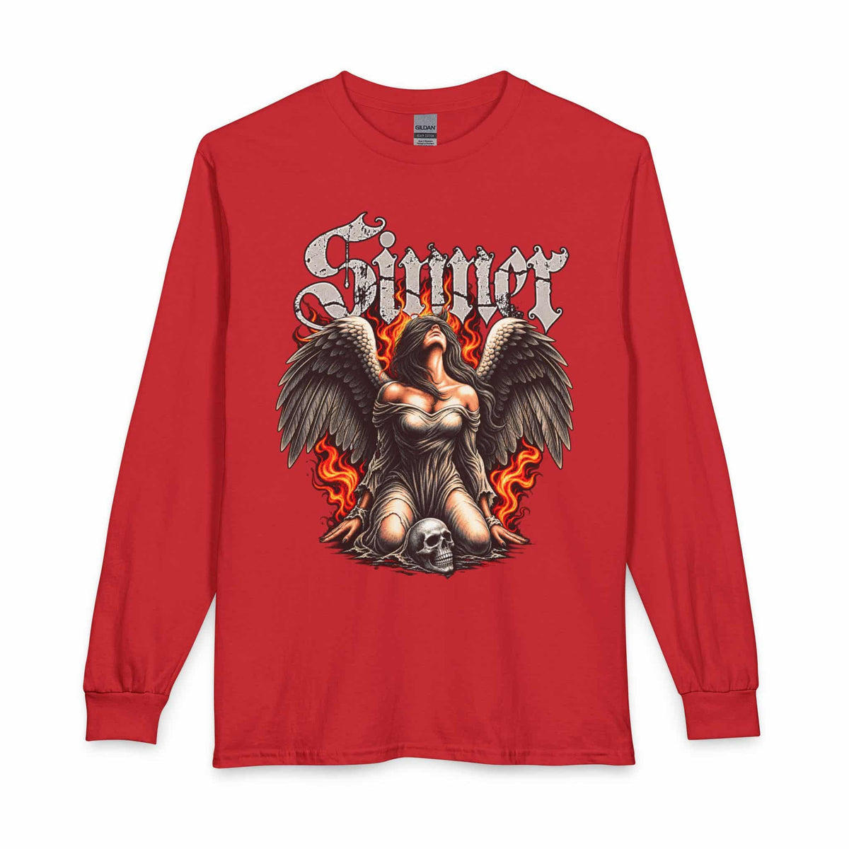 Sinner’s Flame Long Sleeve T-Shirt image