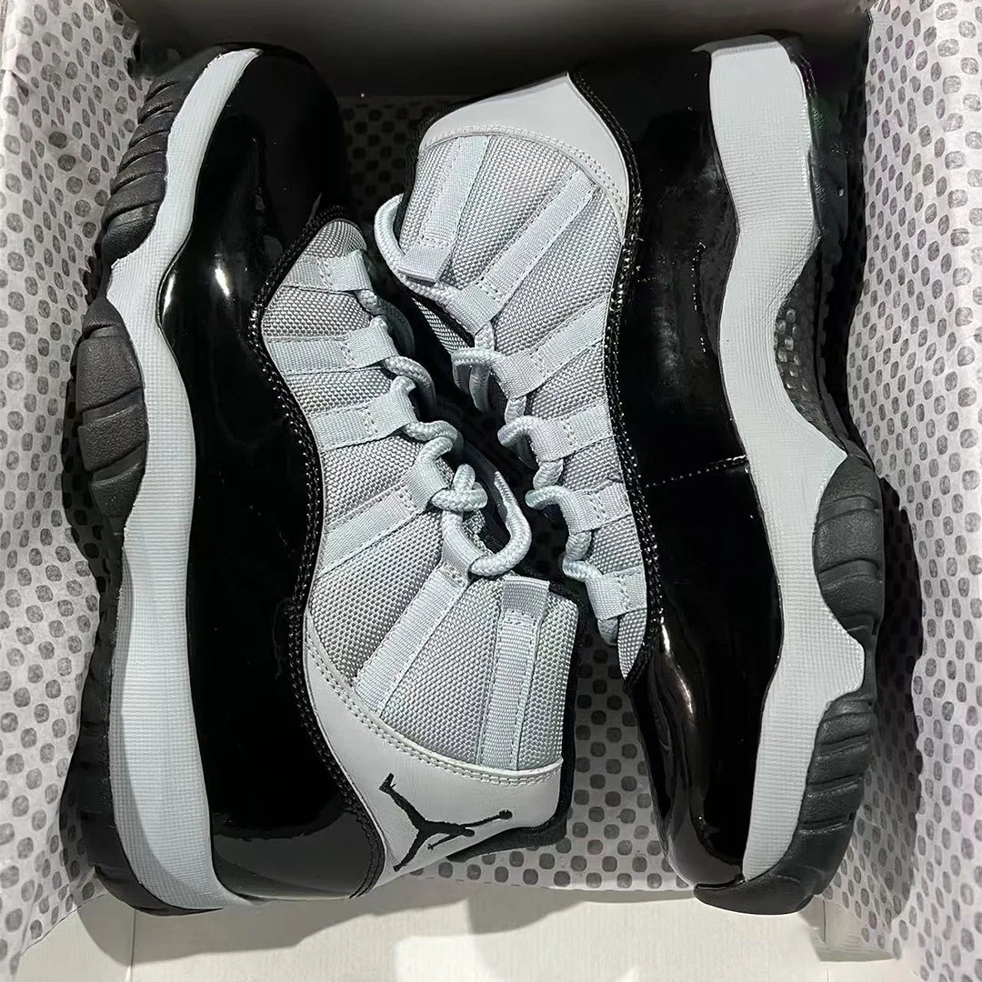 AJ 11 Black Cool Grey Shoes Sneakers – nk0004386 image 8