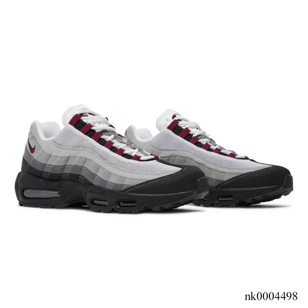 AM 95 Dark Beetroot Burgundy Shoes Sneakers - nk0004498 image 2
