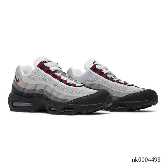 AM 95 Dark Beetroot Burgundy Shoes Sneakers - nk0004498 image 2