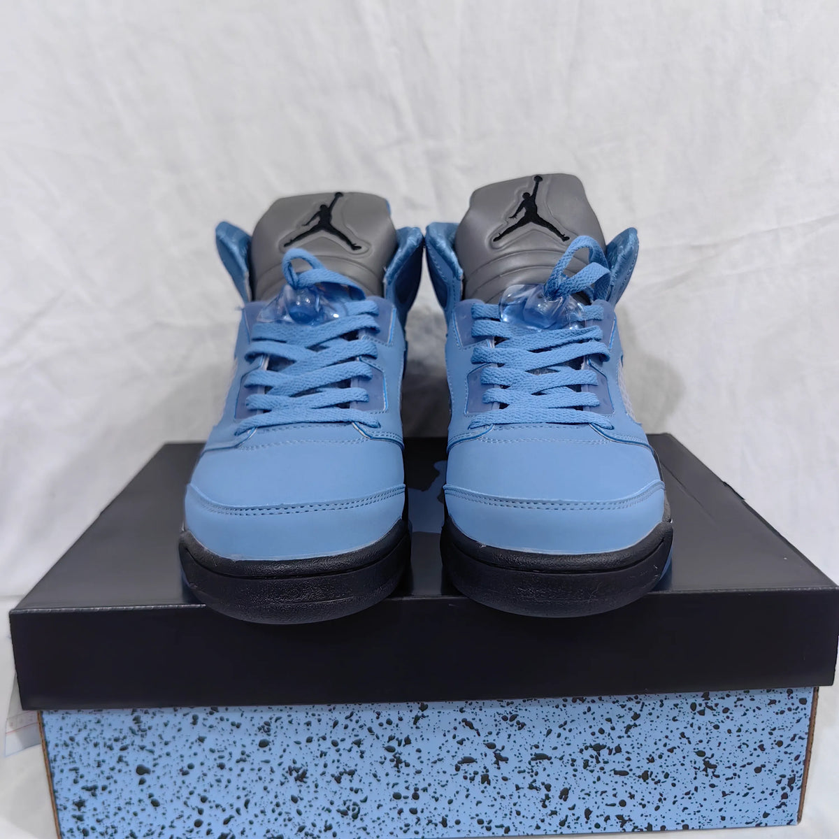 AJ 5 UNC University Blue Shoes Sneakers - nk0002350 image 12