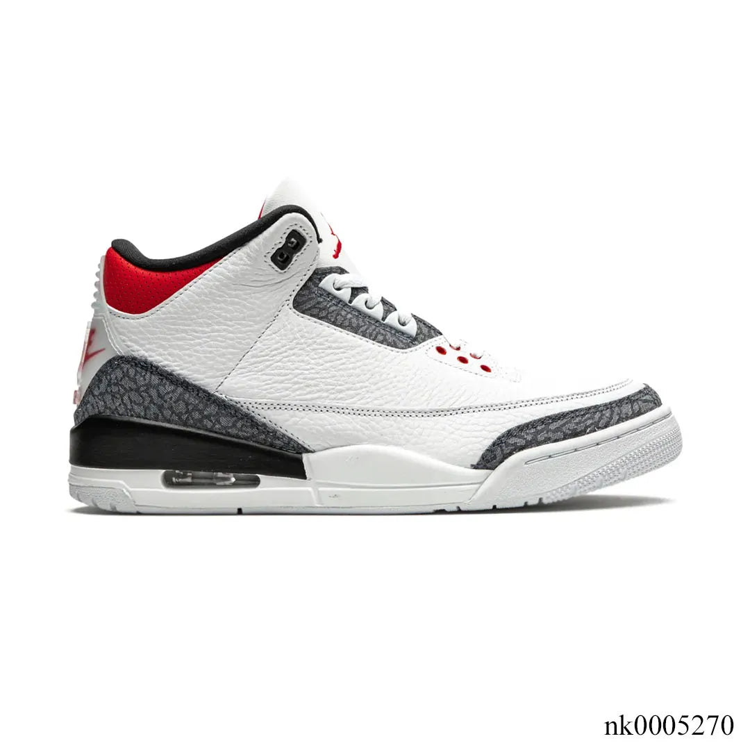 AJ 3 Retro Denim SE ‘Fire Red’ Shoes Sneakers – nk0005270 image
