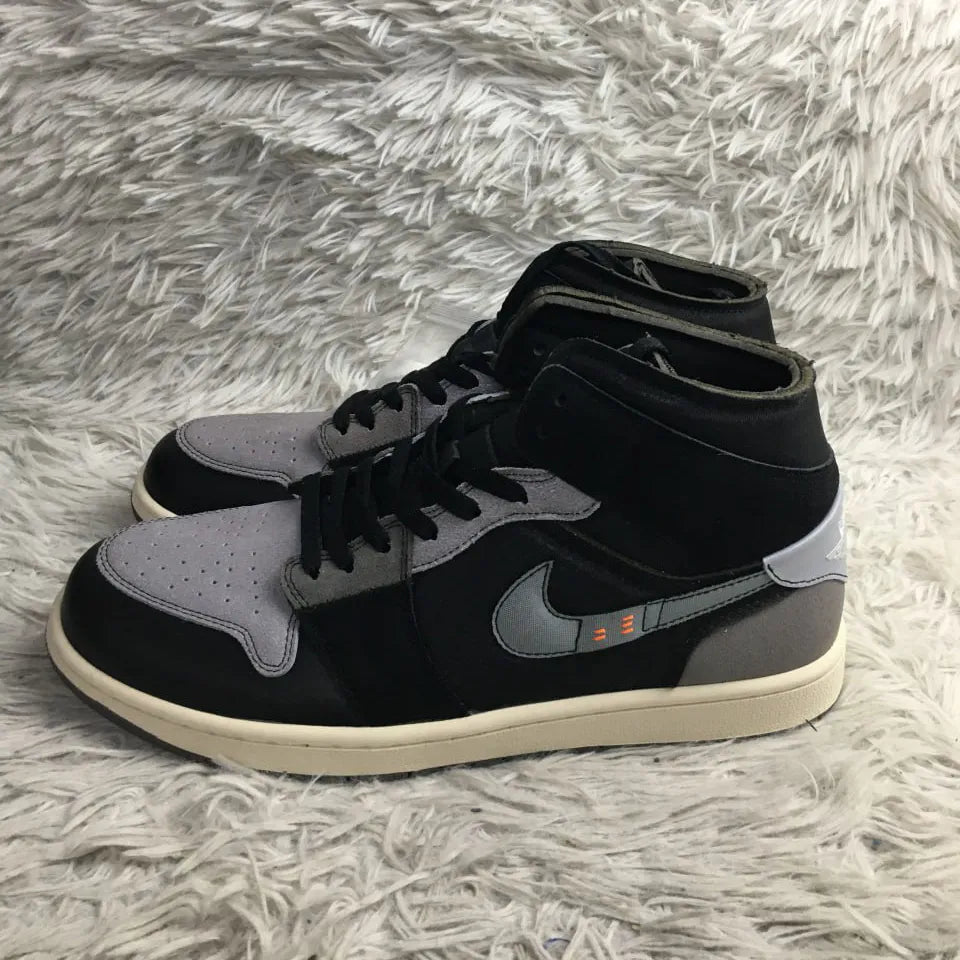 AJ 1 Mid Craft Inside Out Black Shoes Sneakers - nk0003429 image 3