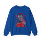Graphic Print Crewneck Sweatshirt - POD0032 image