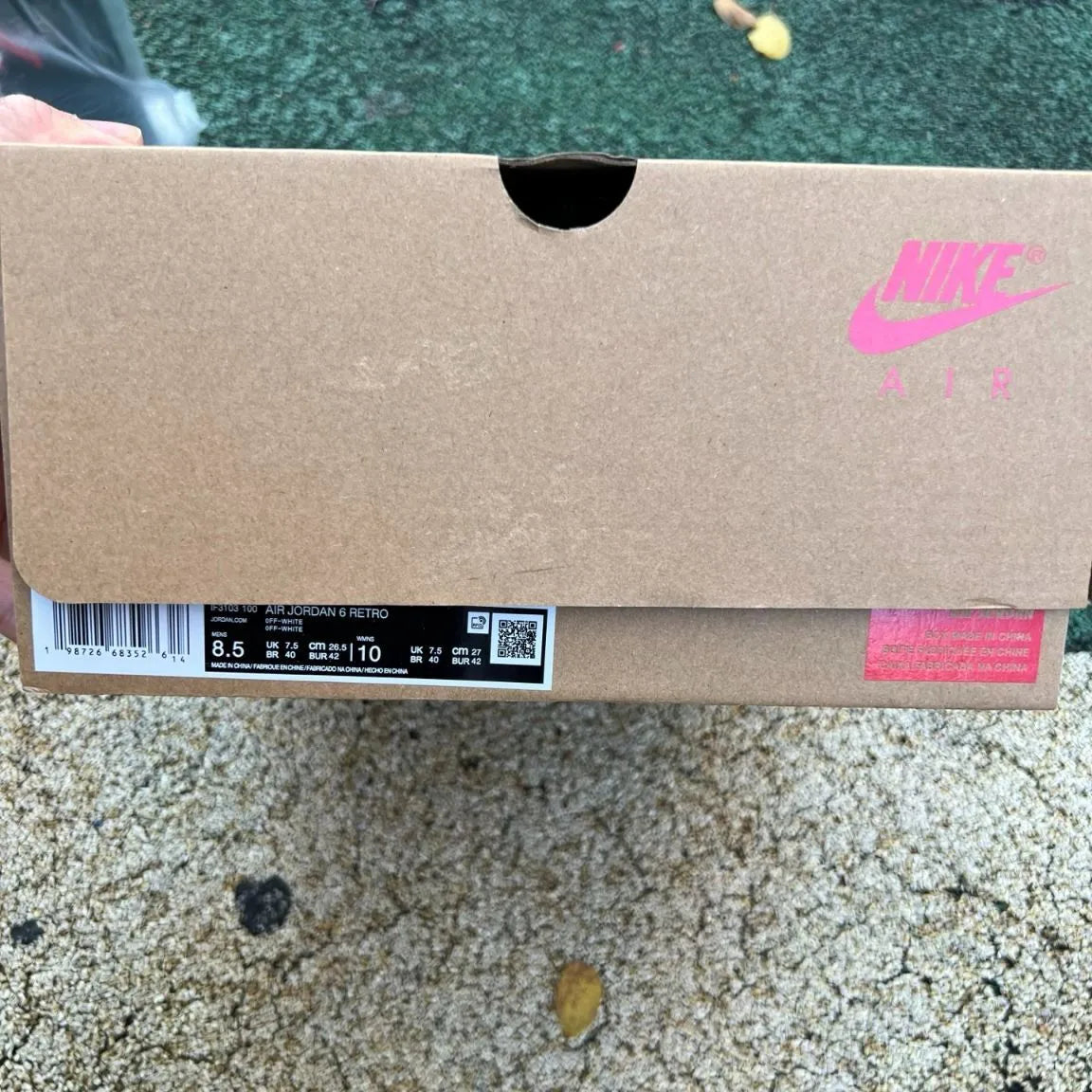 A Ma Maniere x AJ 6 SP Sail Shoes Sneakers - nk0004757 image 11