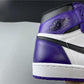 AJ 1 Retro High Court Purple White Shoes Sneakers - nk0000683 image 10