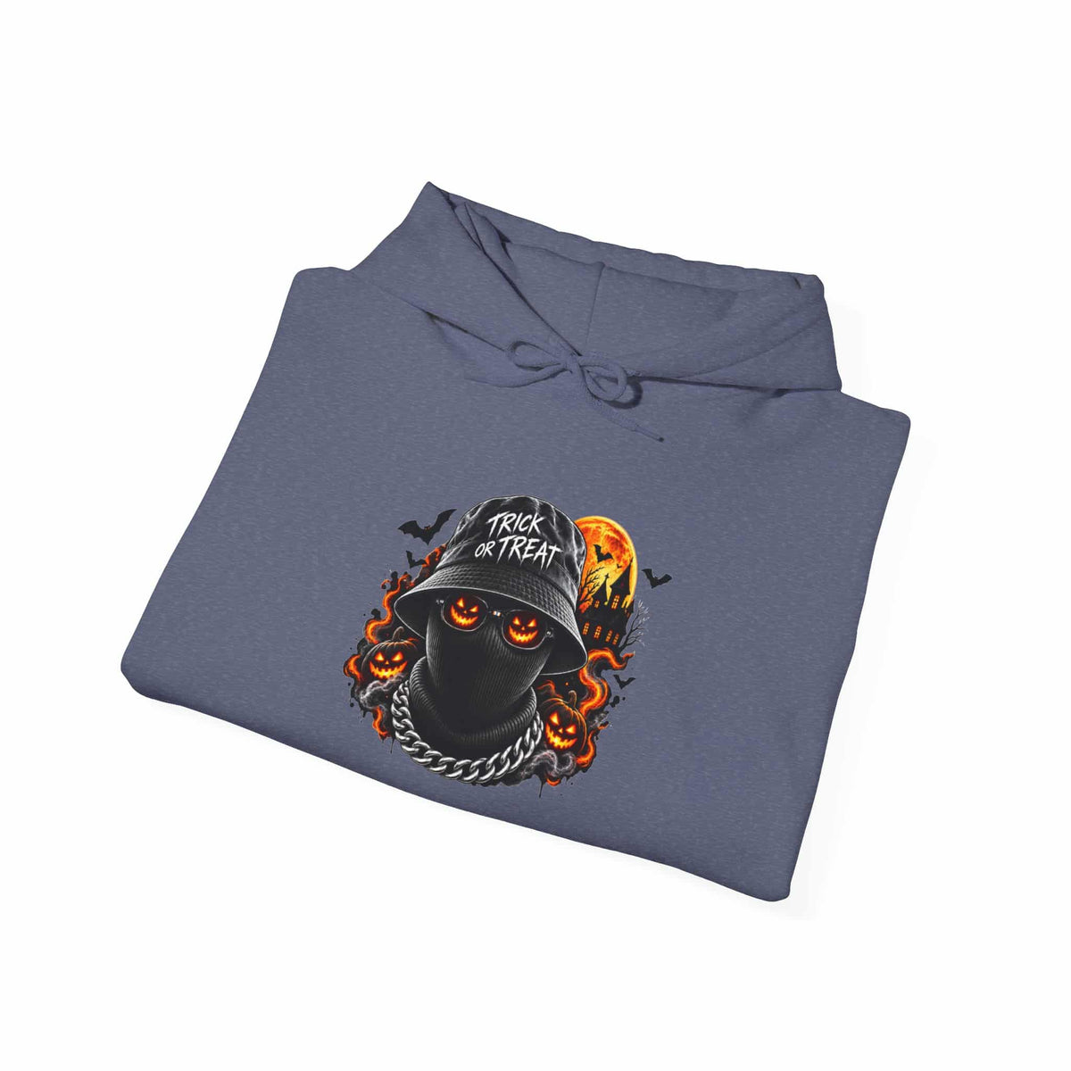 Spooky Streetwear Masked Hooded Sweatshirt image 79