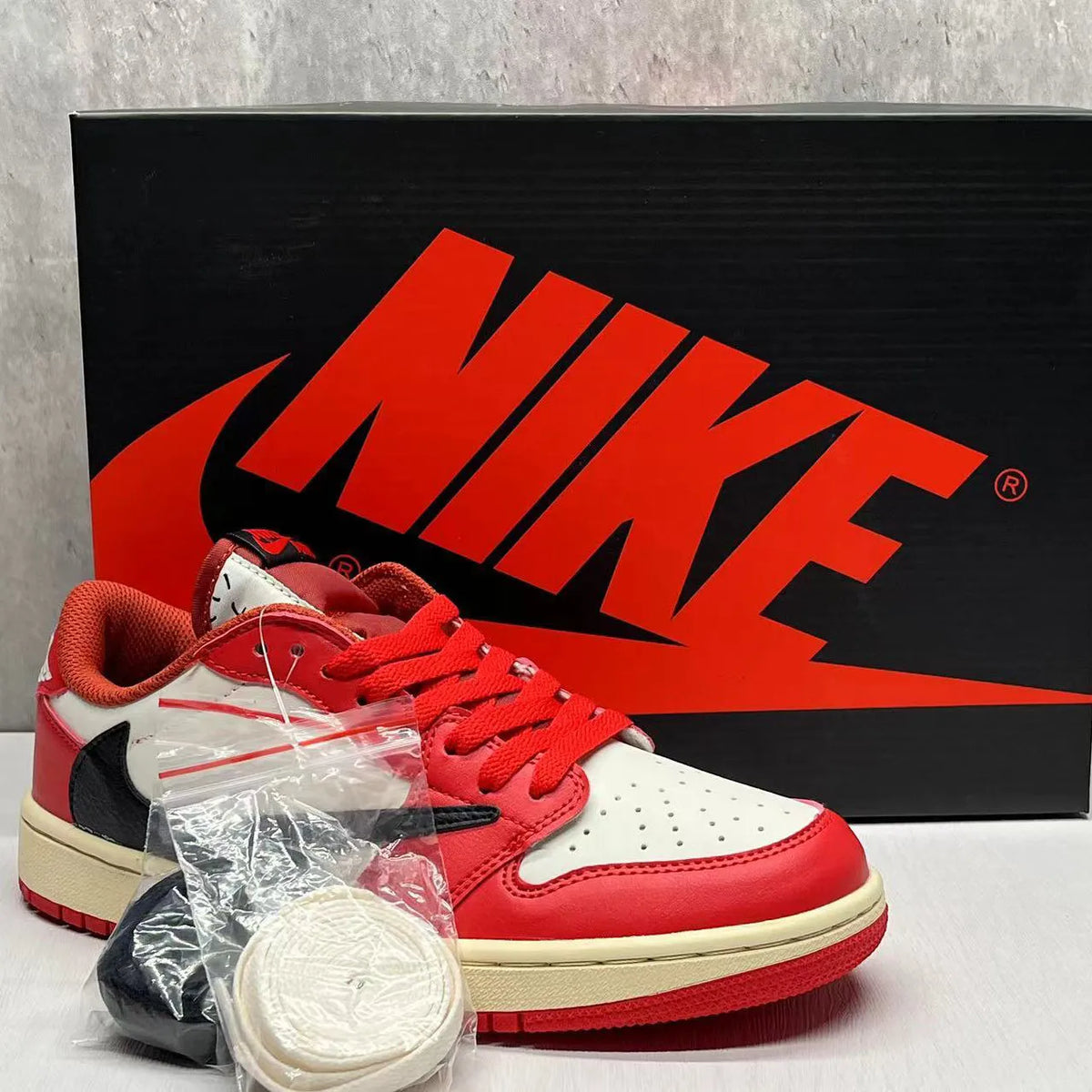 Travis Scott x AJ 1 Low OG Chicago Shoes Sneakers - nk0004155 image 6
