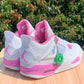 AJ 4 White Pink Oreo Shoes Sneakers - nk0003985 image 6