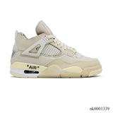 OW x AJ 4 Sail Shoes Sneakers – nk0001339 image 0