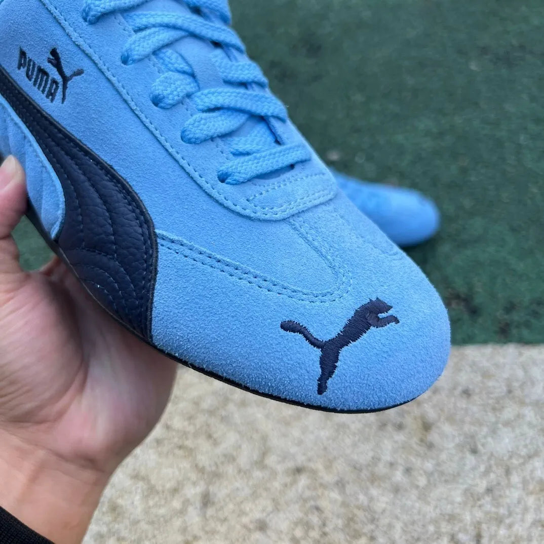 PM Speedcat Archive Light Blue Club Navy Shoes Sneakers - pm0000011 image 8