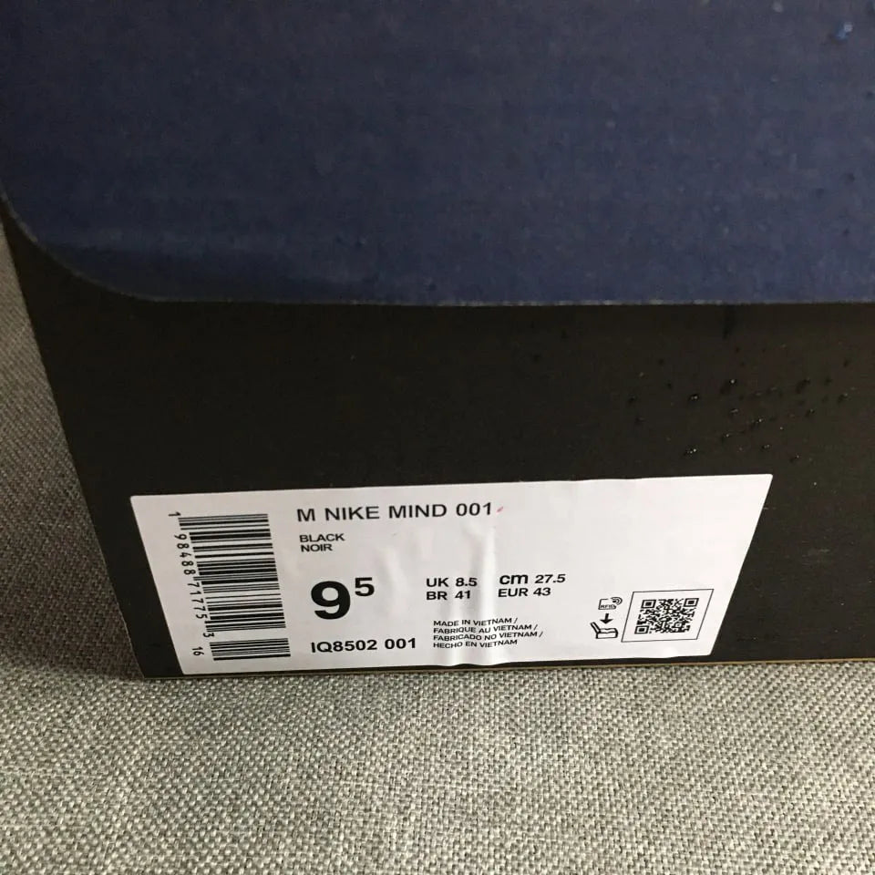 Mind 001 x Fragment 'Black' Shoes Sneakers - nk0005022 image 12