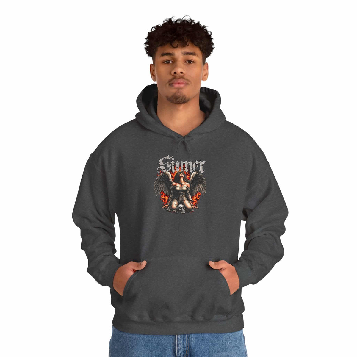 Sinner’s Flame Hooded Sweatshirt image 106