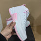 AJ 12 White Pearl Pink Shoes Sneakers - nk0004936 image 5