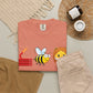 Bee Unisex Garment-Dyed T-shirt image 11