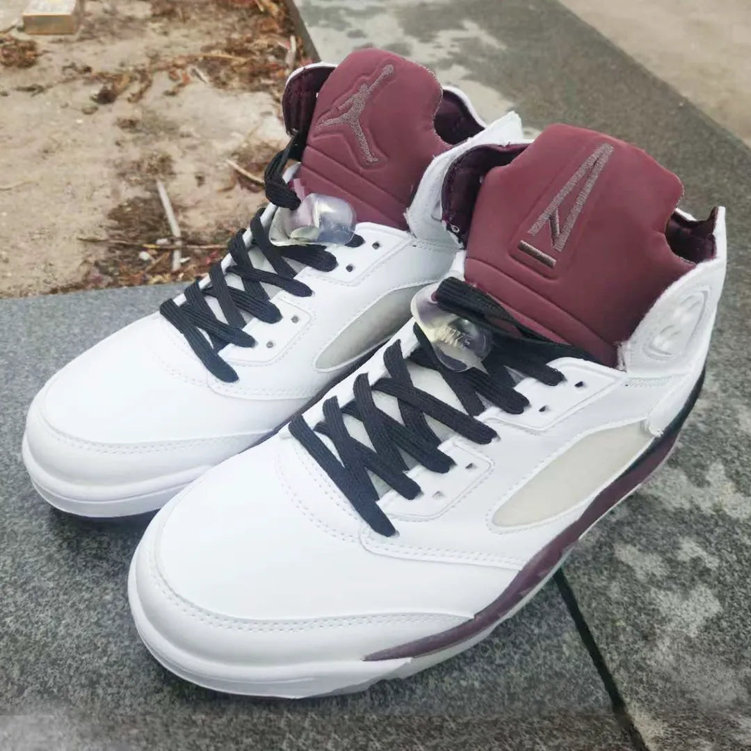 A Ma Maniere x AJ 5 Violet Ore Shoes Sneakers - nk0004340 image 9