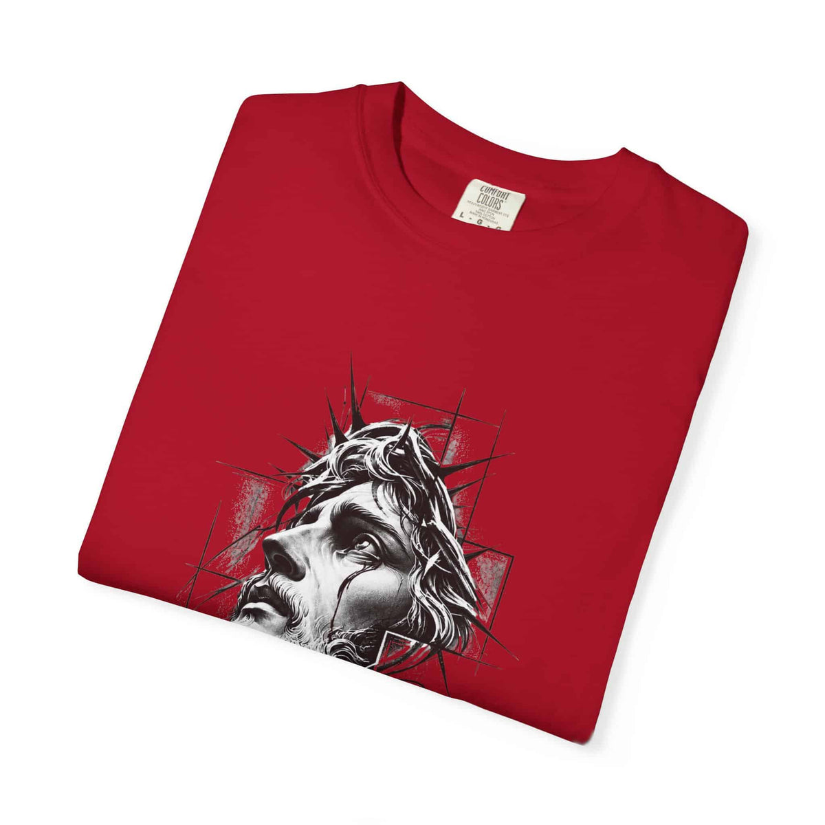 Crown of Faith 1 Unisex Garment-Dyed T-shirt image 56