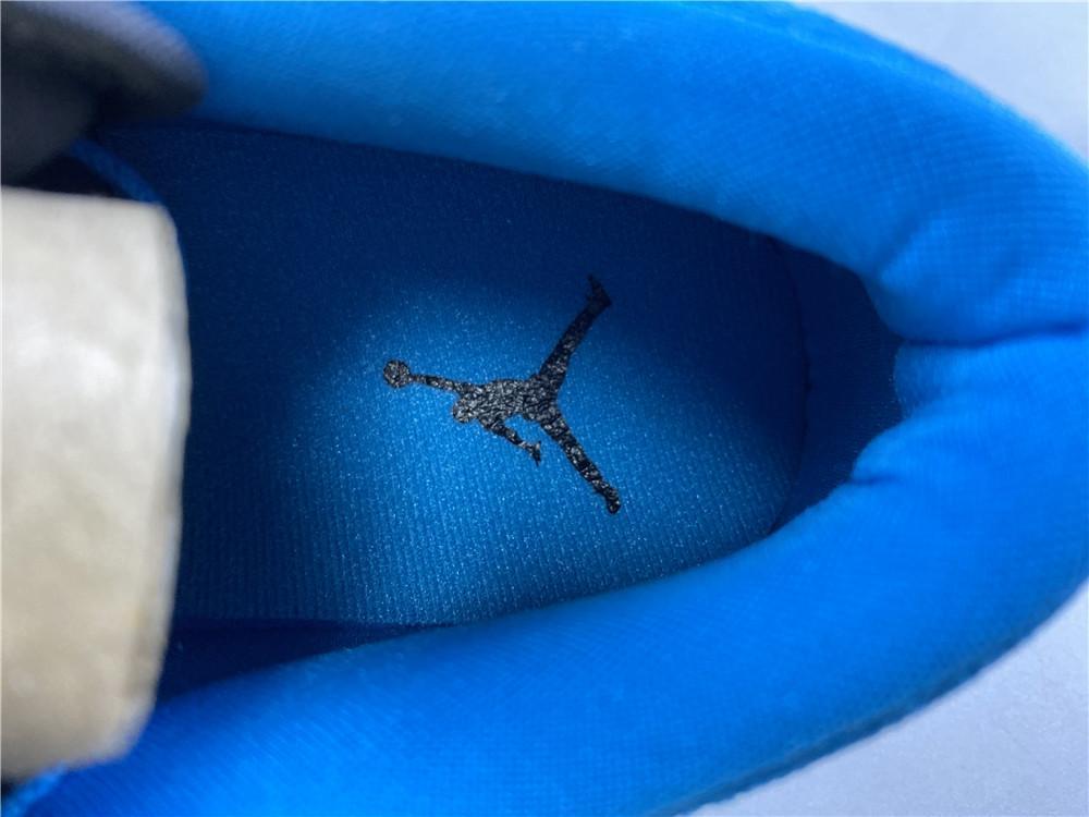 AJ 1 Low Laser Blue Shoes Sneakers - nk0000735 image 5