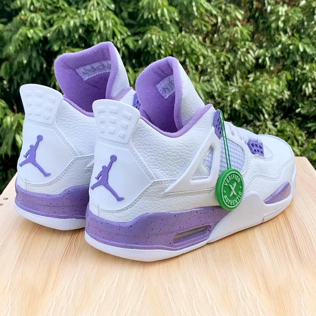 AJ 4 Purple Oreo Shoes Sneakers – nk0004378 image 5