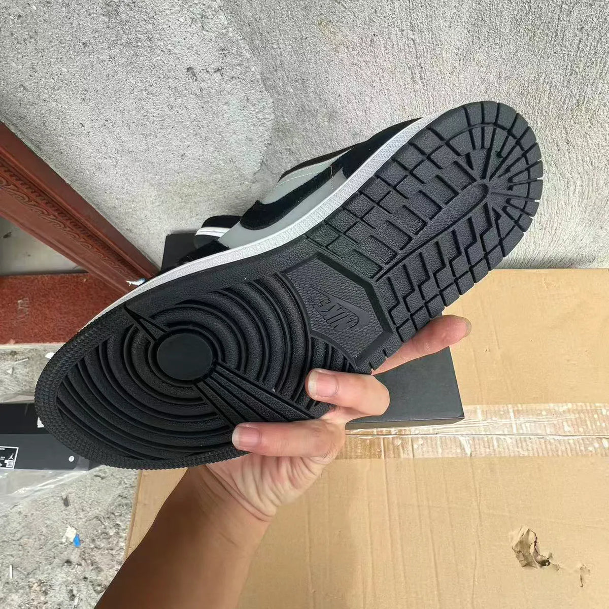 AJ 1 Low Smoke Grey V3 Shoes Sneakers – nk0005311 image 5