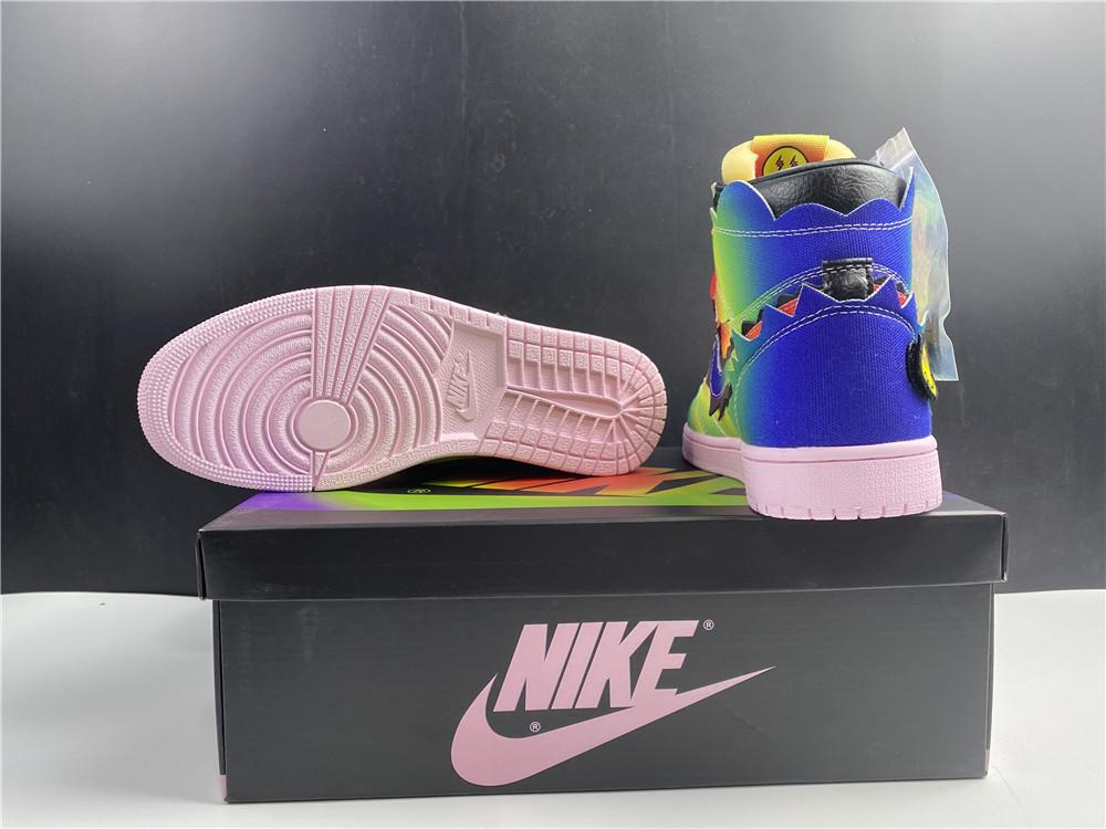 Balvin x AJ 1 High OG Multi Shoes Sneakers - nk0001341-1 image 7