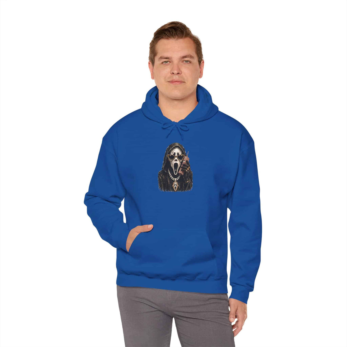 Halloween Ghostface Hooded Sweatshirt image 58