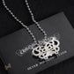 CH Butterfly Pendant Necklace - CH0031 image 2