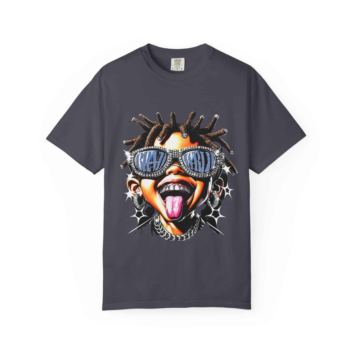 Diamond Drip Unisex Garment-Dyed T-shirt image