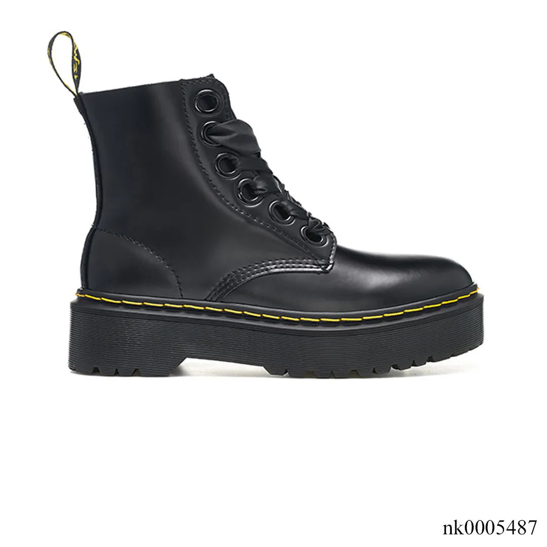 Dr. Martens Molly Leather Platform Boots Shoes Sneakers - nk0005487 image 0