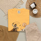 Halloween Basketball Skeleton Unisex Garment-Dyed T-shirt image 47