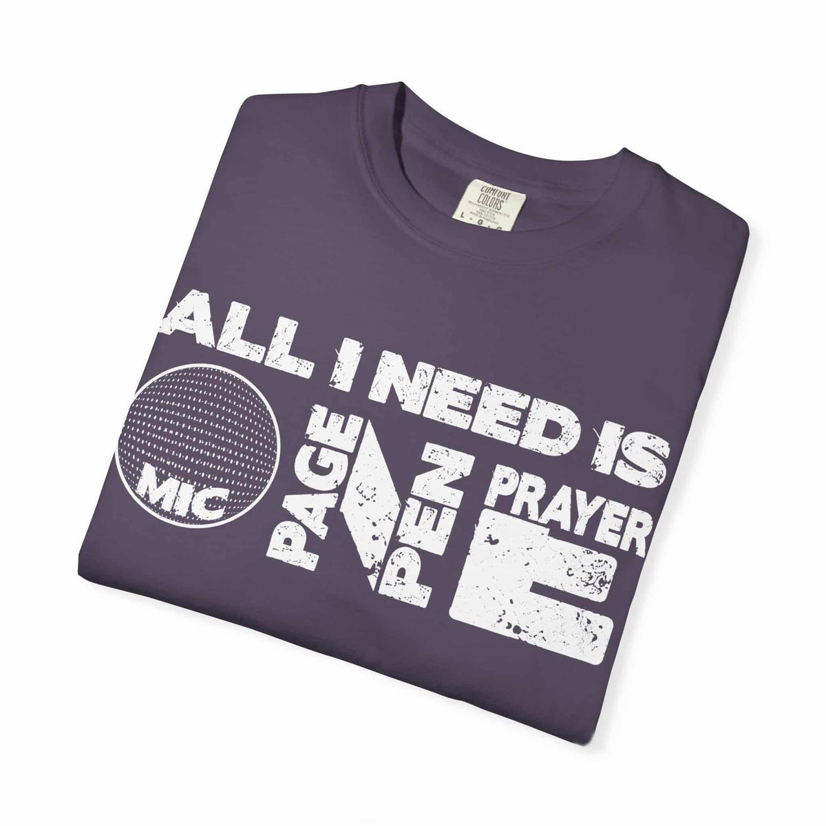 ALL_I_NEED_IS Unisex Garment-Dyed T-shirt image 54