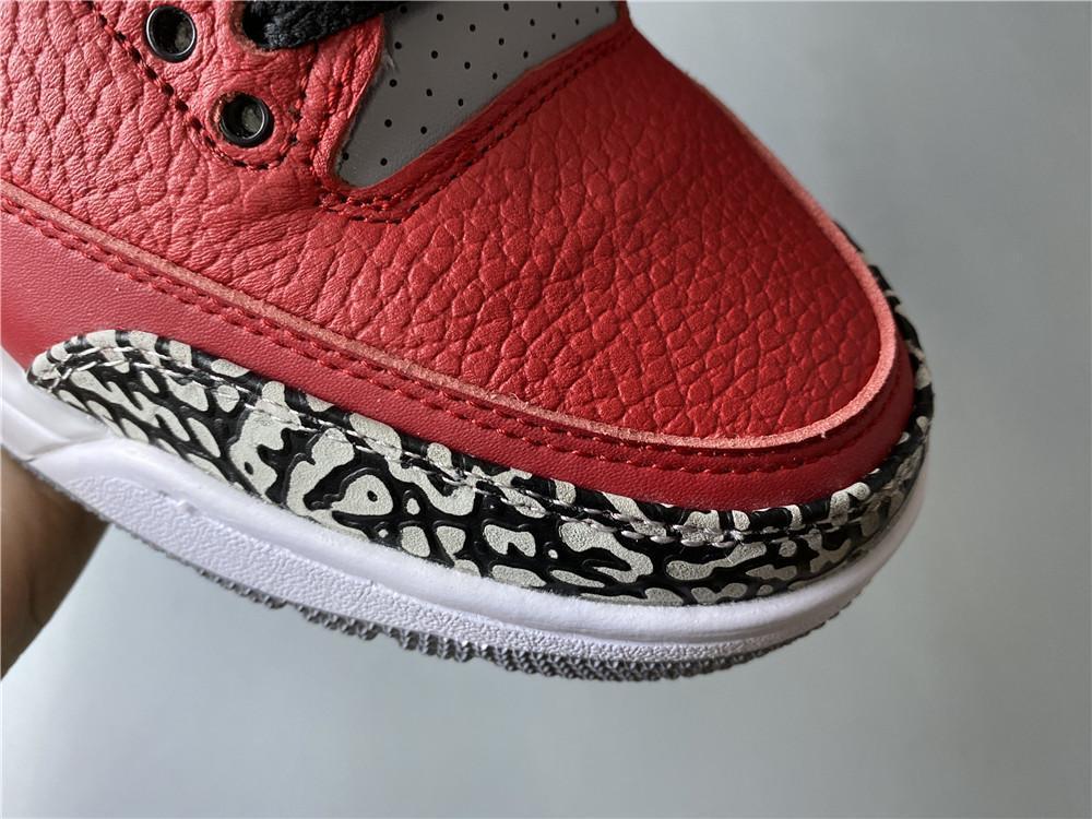 AJ 3 Retro SE Unite Fire Red Shoes Sneakers - nk0000757 image 12