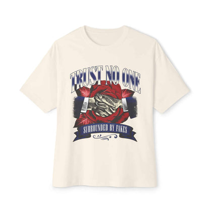 Graphic Print Unisex Oversized Boxy Tee - POD0037 image 8