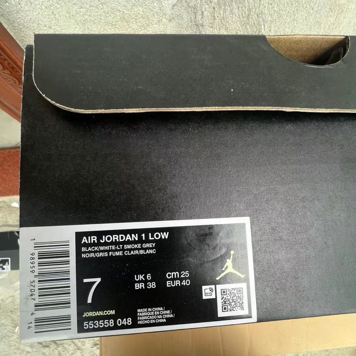 AJ 1 Low Smoke Grey V3 Shoes Sneakers – nk0005311 image 10