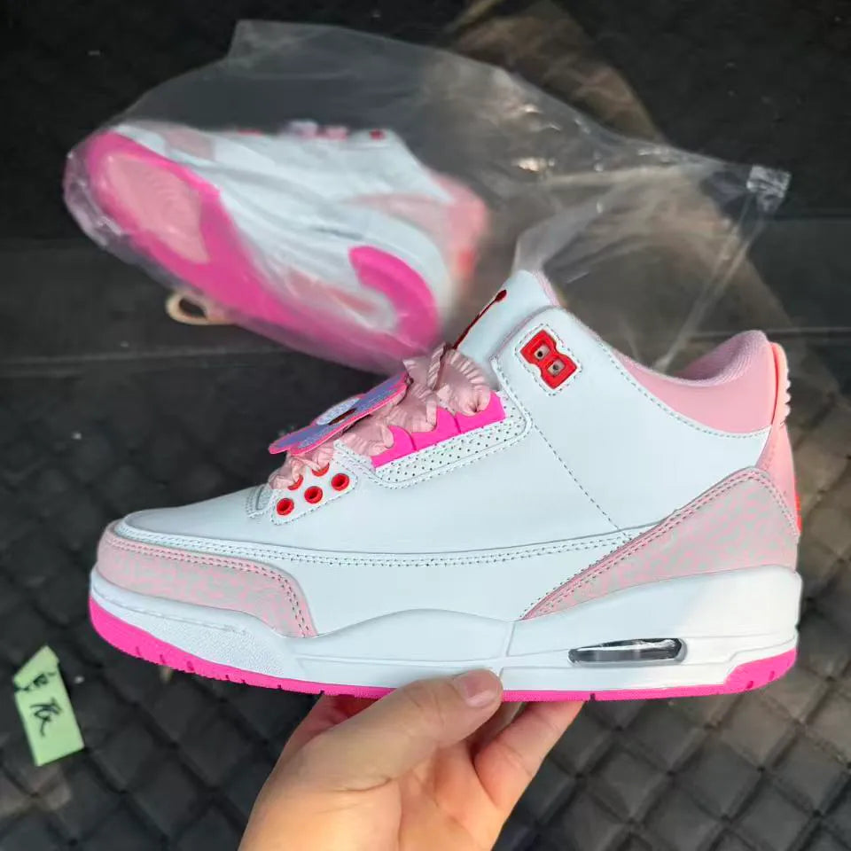 AJ 3 Spring Flowers Shoes Sneakers – nk0005099 image 7