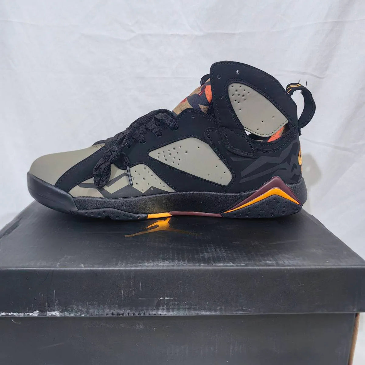 AJ 7 Retro Black Olive Shoes Sneakers - nk0003930 image 8
