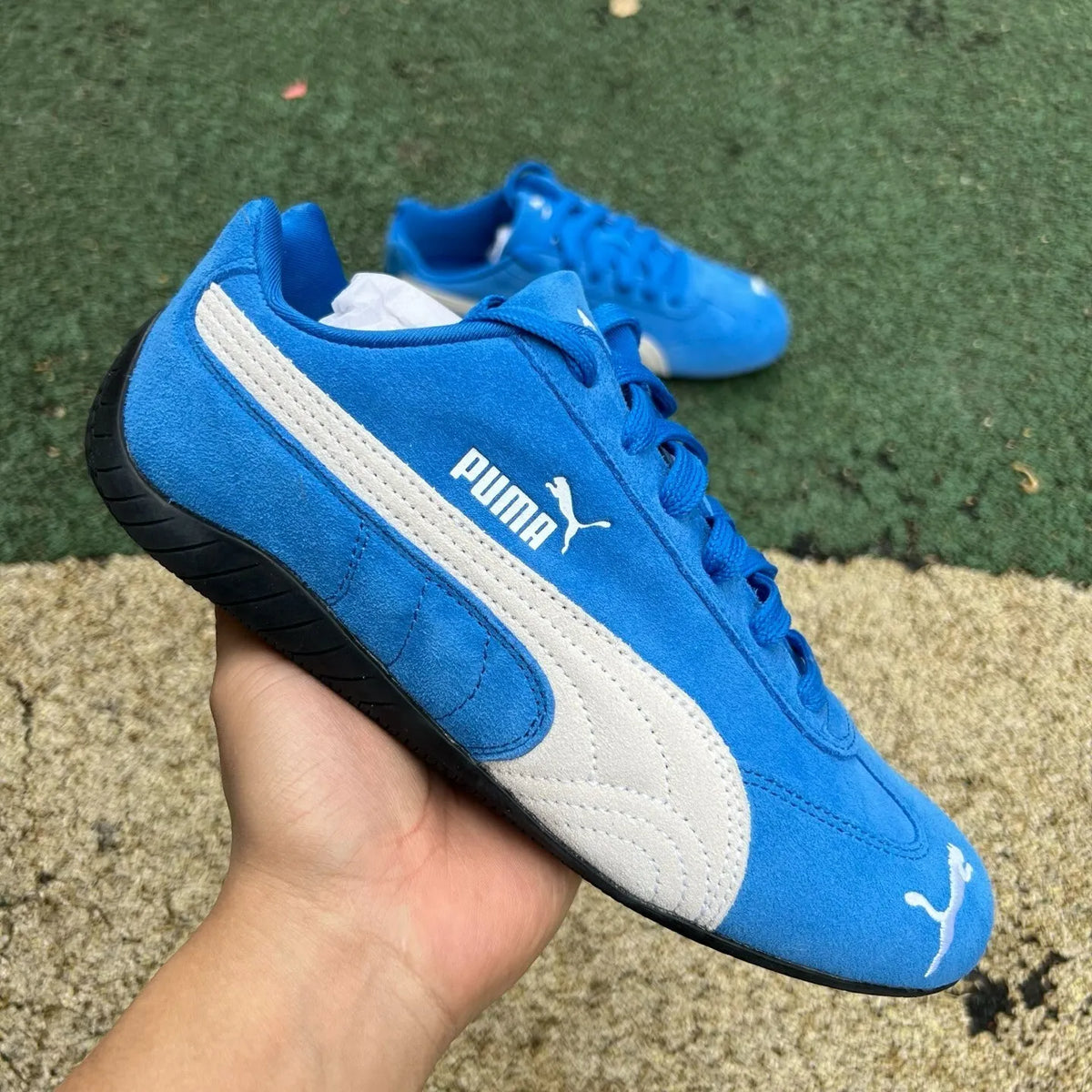 PM Speedcat OG Royal White Shoes Sneakers - pm0000012 image 2