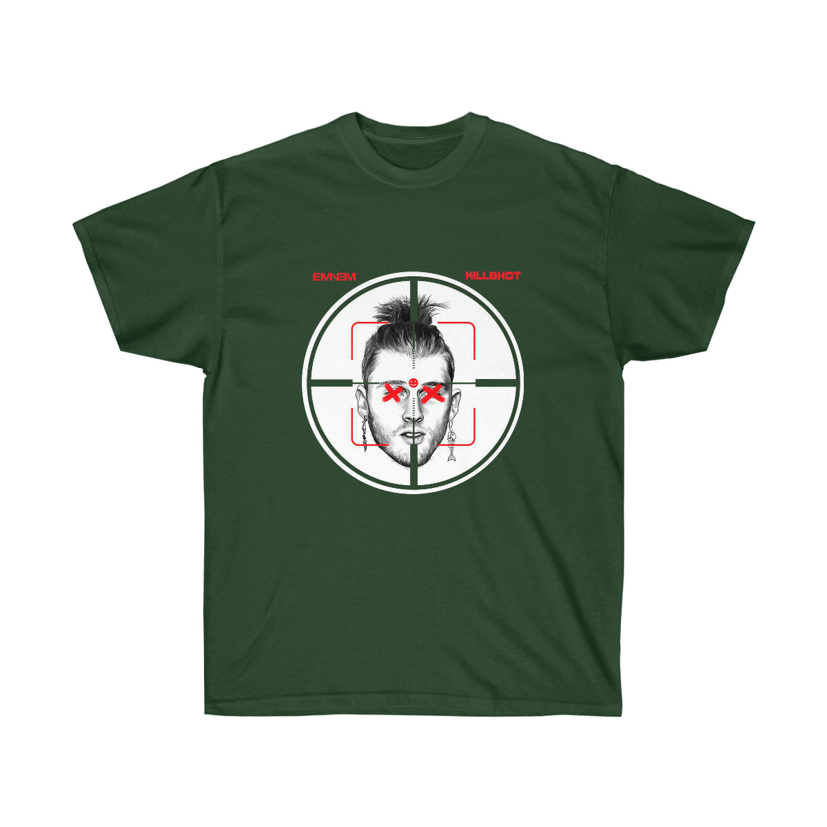 Rap K#llShot Men T-Shirt - Forest Green, 2XL image
