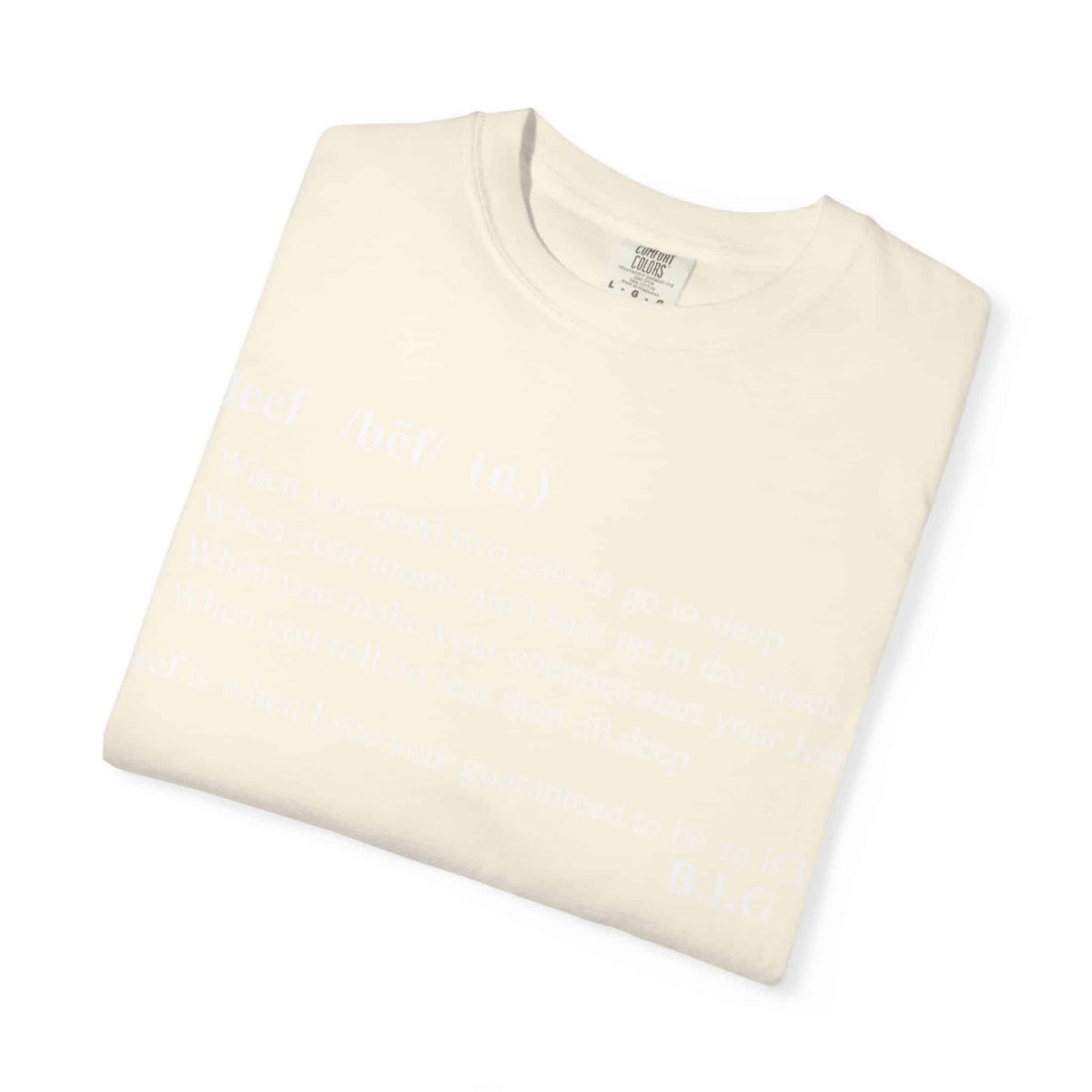 Beef Definition Unisex Garment-Dyed T-shirt image 10