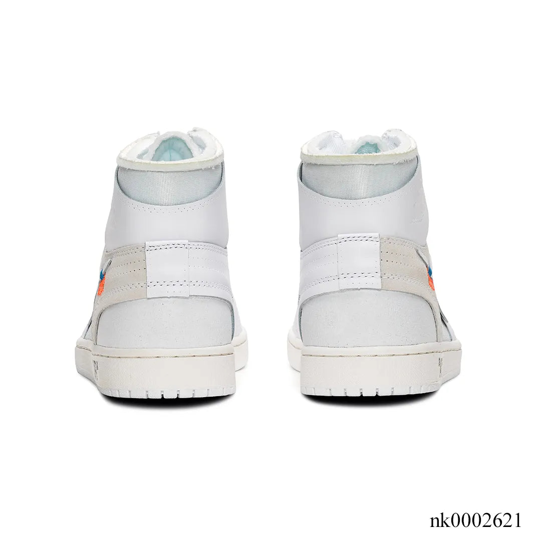 OW x AJ 1 High White Shoes Sneakers – nk0002621 image 5