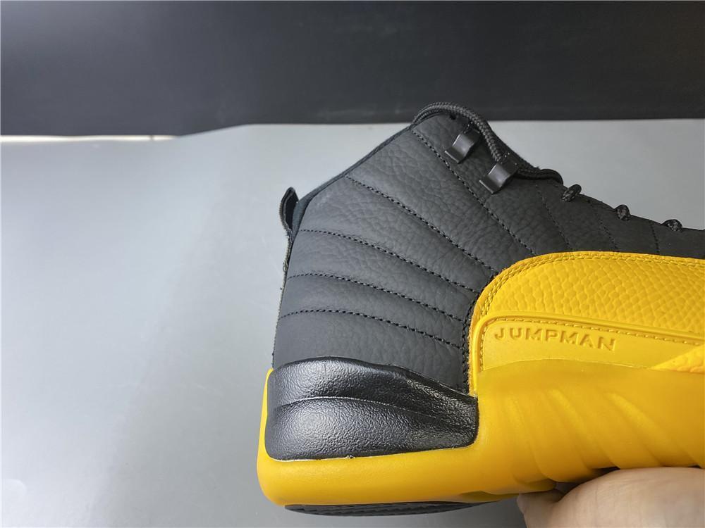 AJ 12 Retro Black University Gold Shoes Sneakers - nk0000758 image 18