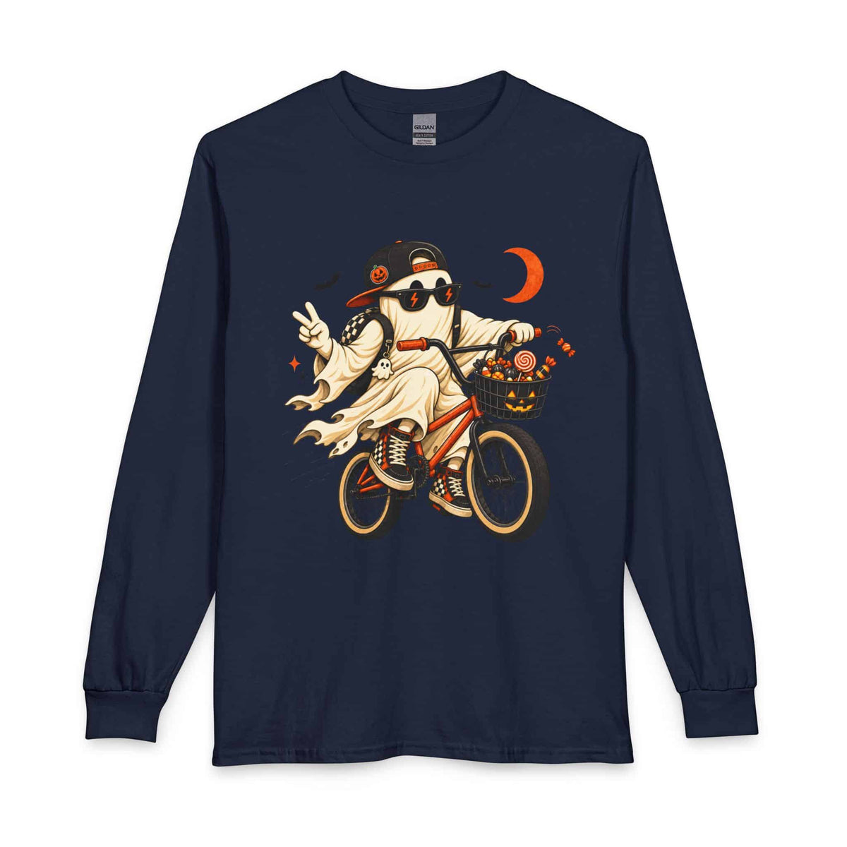 Ghost Rider BMX Long Sleeve T-Shirt image